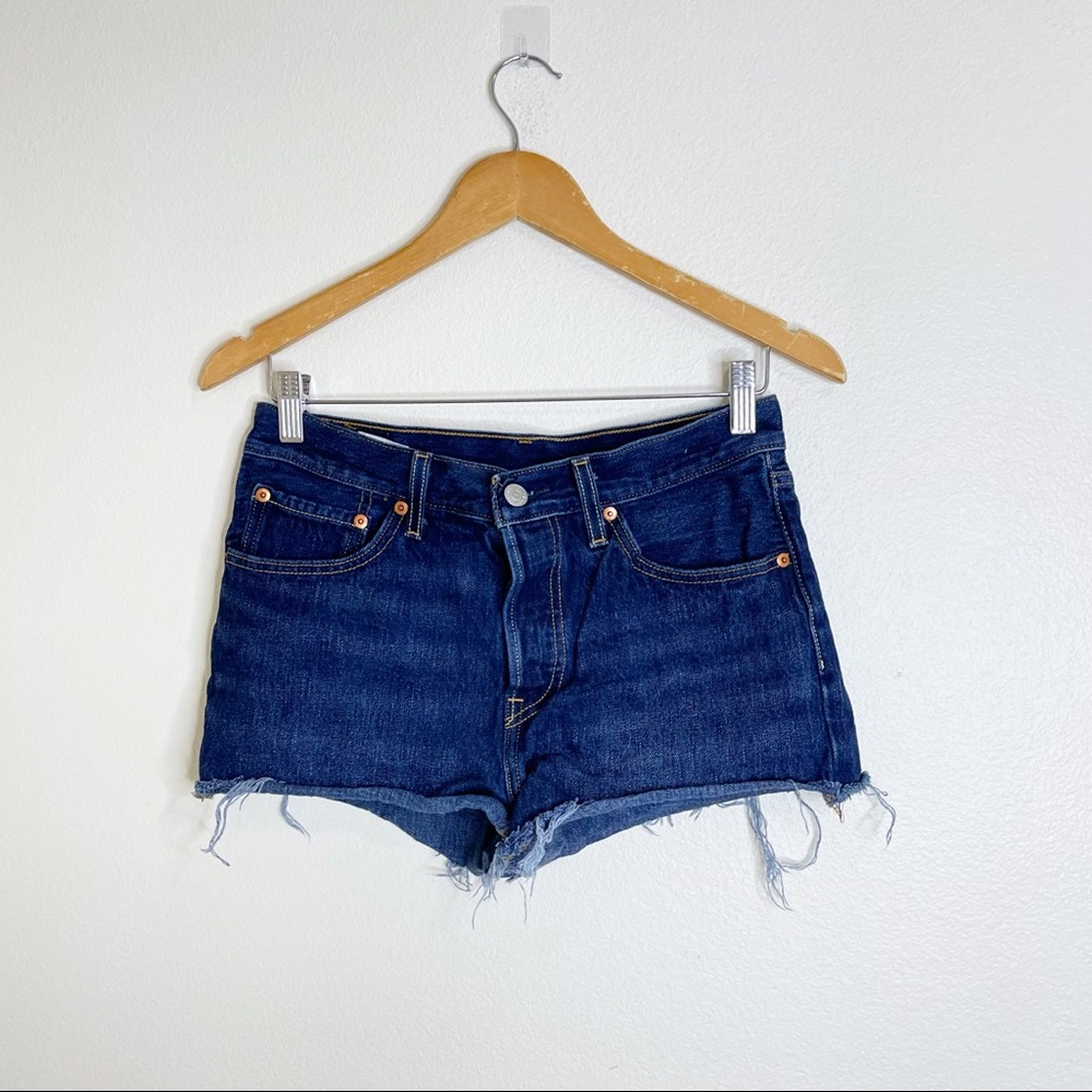 Levi’s 501 high rise shorts